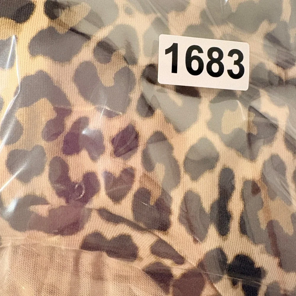 Crewcuts Leopard Print Dress Kids Size 12 Tan Black Excellent Cotton Pockets